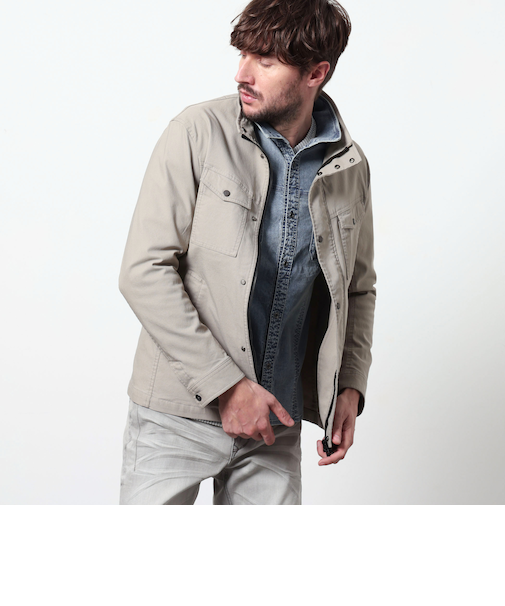 ストレッチツイルブルゾン