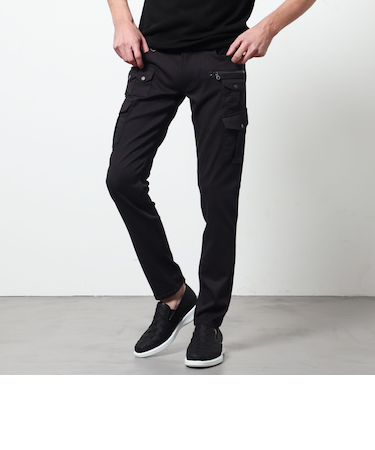 ガムストレッチ多ポケットカーゴ