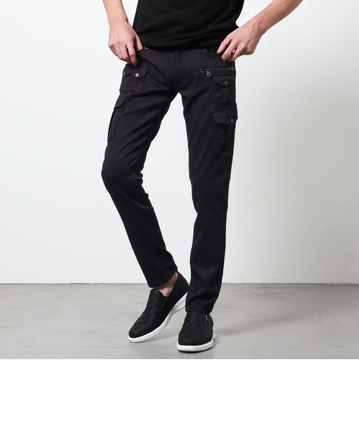 ガムストレッチ多ポケットカーゴ