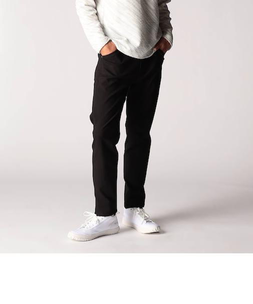 コーティングヘリンボン ５ポケットパンツ