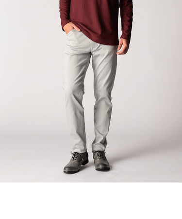 コーティングヘリンボン ５ポケットパンツ