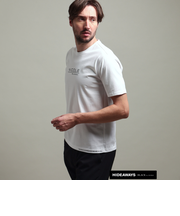 【HIDEAWAYS BLACK】激シルケットVネック半袖Ｔシャツ