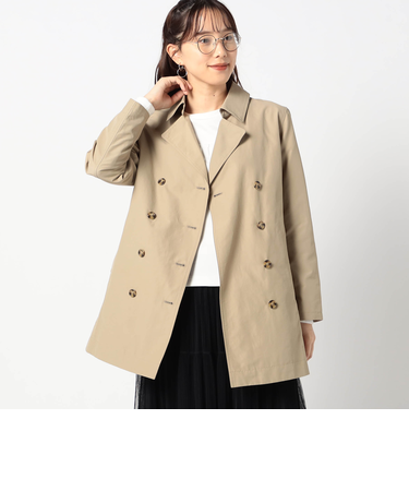 ミディ丈 ベーシックトレンチコート