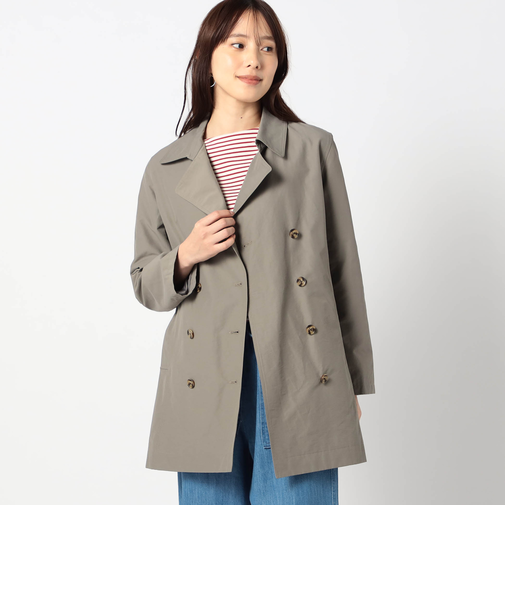 ミディ丈 ベーシックトレンチコート