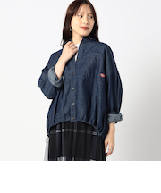 【BROOKLYN OVERALL 】ドロスト仕様　ブルゾンライクシャツ