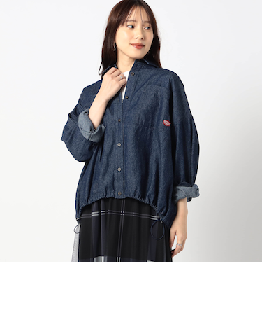 【BROOKLYN OVERALL 】ドロスト仕様　ブルゾンライクシャツ