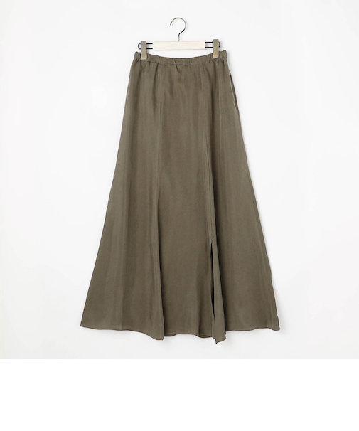 【WALDO】前スリット入りマーメードマキシスカート