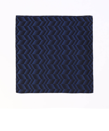 グラデーションシェブロン ポケットチーフ