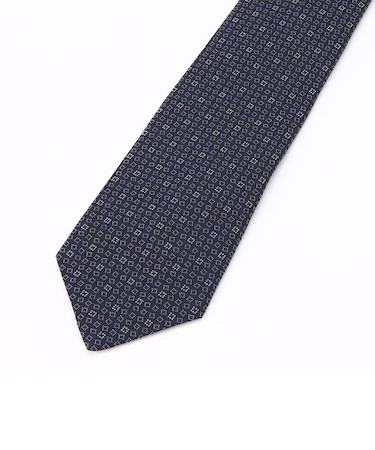 マイクロクレストジャカード ネクタイ