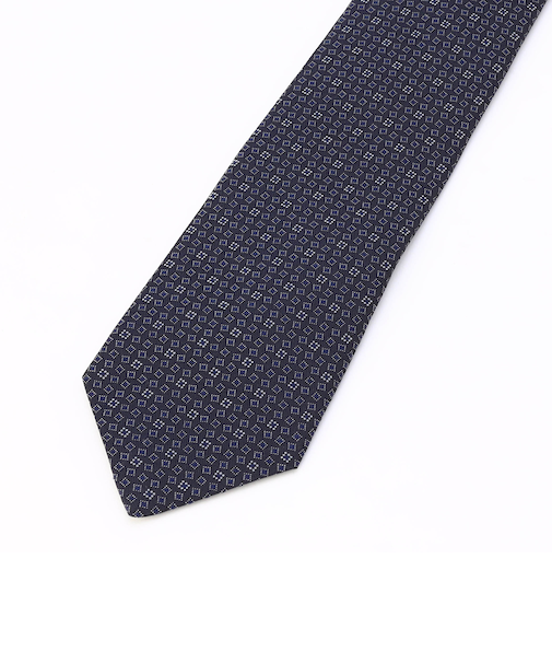 マイクロクレストジャカード ネクタイ