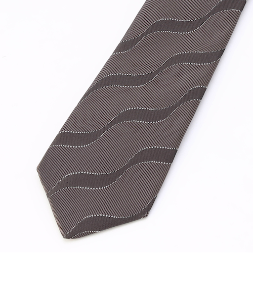ウェーブジャカード ネクタイ｜ニコルの通販｜&mall（アンドモール