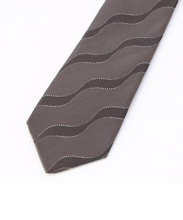 ウェーブジャカード ネクタイ