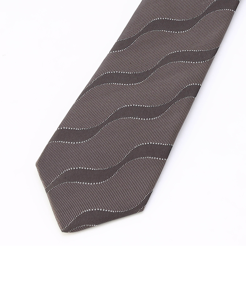 ウェーブジャカード ネクタイ