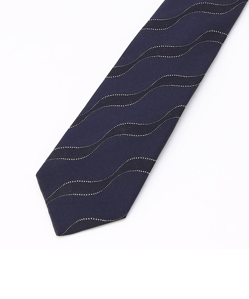 ウェーブジャカード ネクタイ