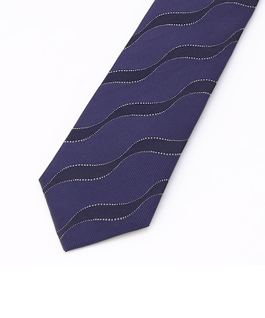 ウェーブジャカード ネクタイ