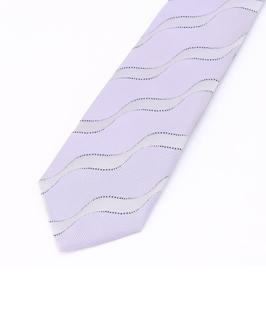 ウェーブジャカード ネクタイ