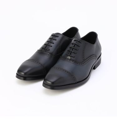 ジオメトリックレザー ドレスシューズ