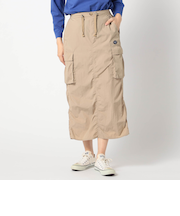【BROOKLYN OVERALL】ナイロンギャザー　カーゴスカート
