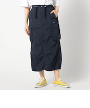 【BROOKLYN OVERALL】ナイロンギャザー　カーゴスカート
