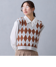 アーガイルベスト