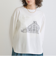デザインロングスリーブTシャツ