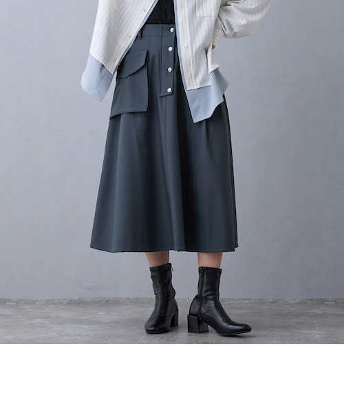タブデザインスカート｜ニコルの通販｜&mall（アンドモール）三井