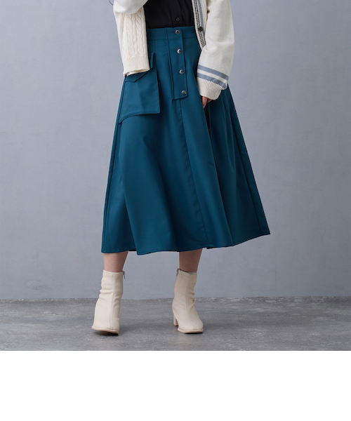 タブデザインスカート｜ニコルの通販｜&mall（アンドモール）三井