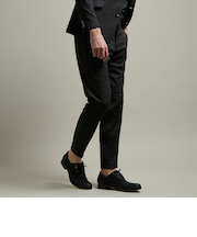 【HIDEAWAYS BLACK】ブリスタージャカードランダムストライプ　イージースラックス