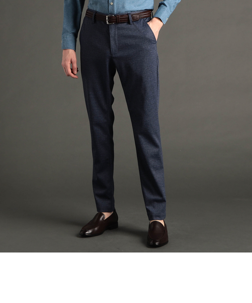 DELEGANT メランジプリントジャージ セットアップパンツ