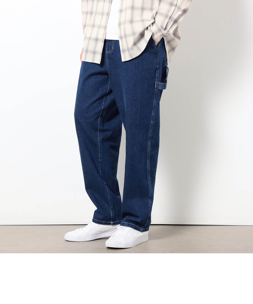 BROOKLYN OVERALLキャンバスデニムペインターパンツ