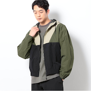 フルダルナイロン フーディブルゾン