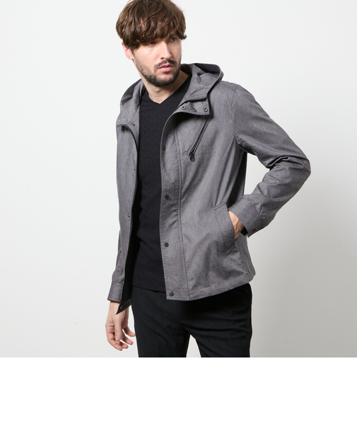 ガムストレッチリネン　マウンテンパーカー