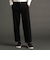メランジストレッチ ワイドトラックパンツ