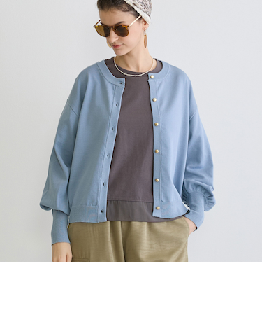 ニットカーディガン