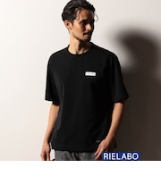 【RIELABO】ロゴプリント クルーネックＴシャツ（日本製）