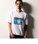 【RIELABO】グラフィックプリント クルーネックＴシャツ
