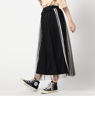 サイドライン　チュールスカート