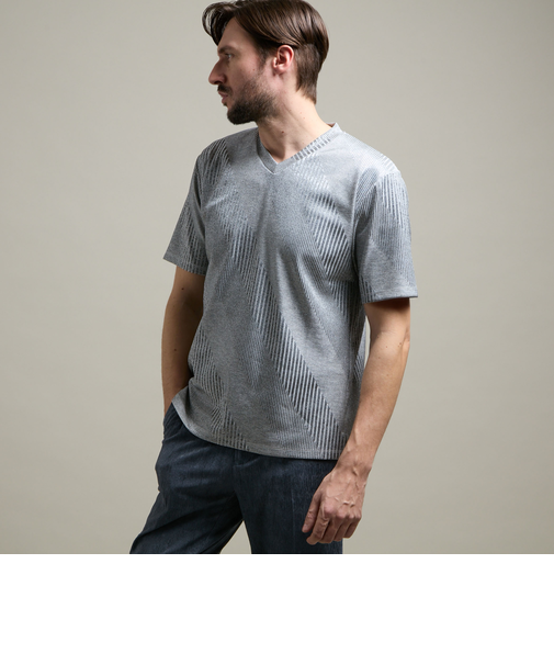 【HIDEAWAYS BLACK】ハイブリットエアジャージー半袖Ｔシャツ