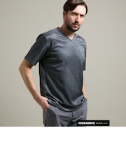 【HIDEAWAYS BLACK】ハイブリットエアジャージー半袖Ｔシャツ