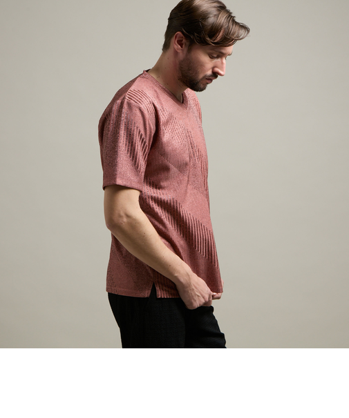 【HIDEAWAYS BLACK】ハイブリットエアジャージー半袖Ｔシャツ