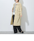 【WALDO】衿端スピンドル入り一重コート