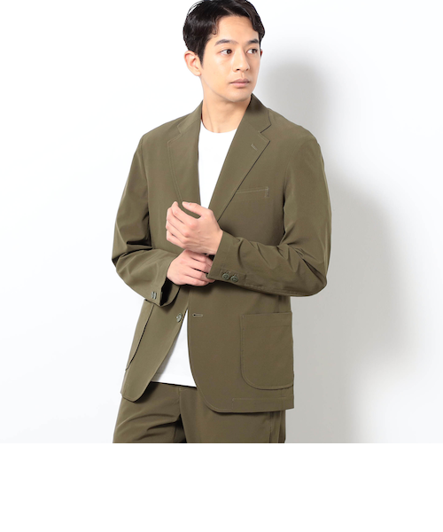 ナイロンリップストレッチテーラードジャケット｜ニコルの通販｜&mall