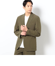 ナイロンリップストレッチテーラードジャケット