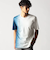 グラデーションストレッチポンチロゴTシャツ