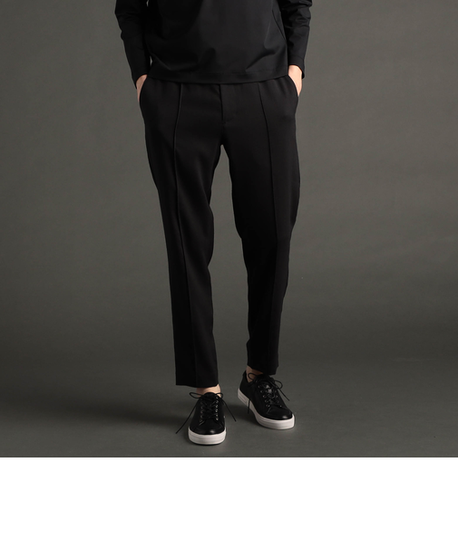 ストレッチスラブシャンブレー トラックパンツ