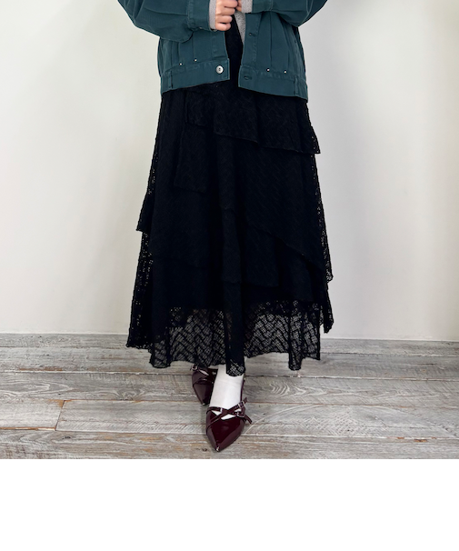 【ZELDA】レースギャザースカート