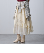 【ZELDA】レースギャザースカート