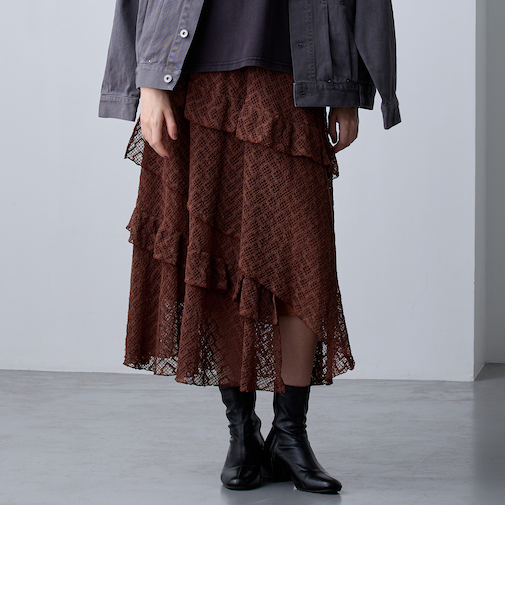 【ZELDA】レースギャザースカート