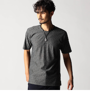 バスケットリンクスジャカードクルーネックプルオーバー