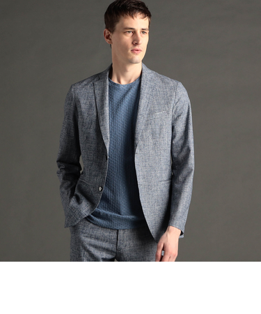 メランジドッツ セットアップジャケット